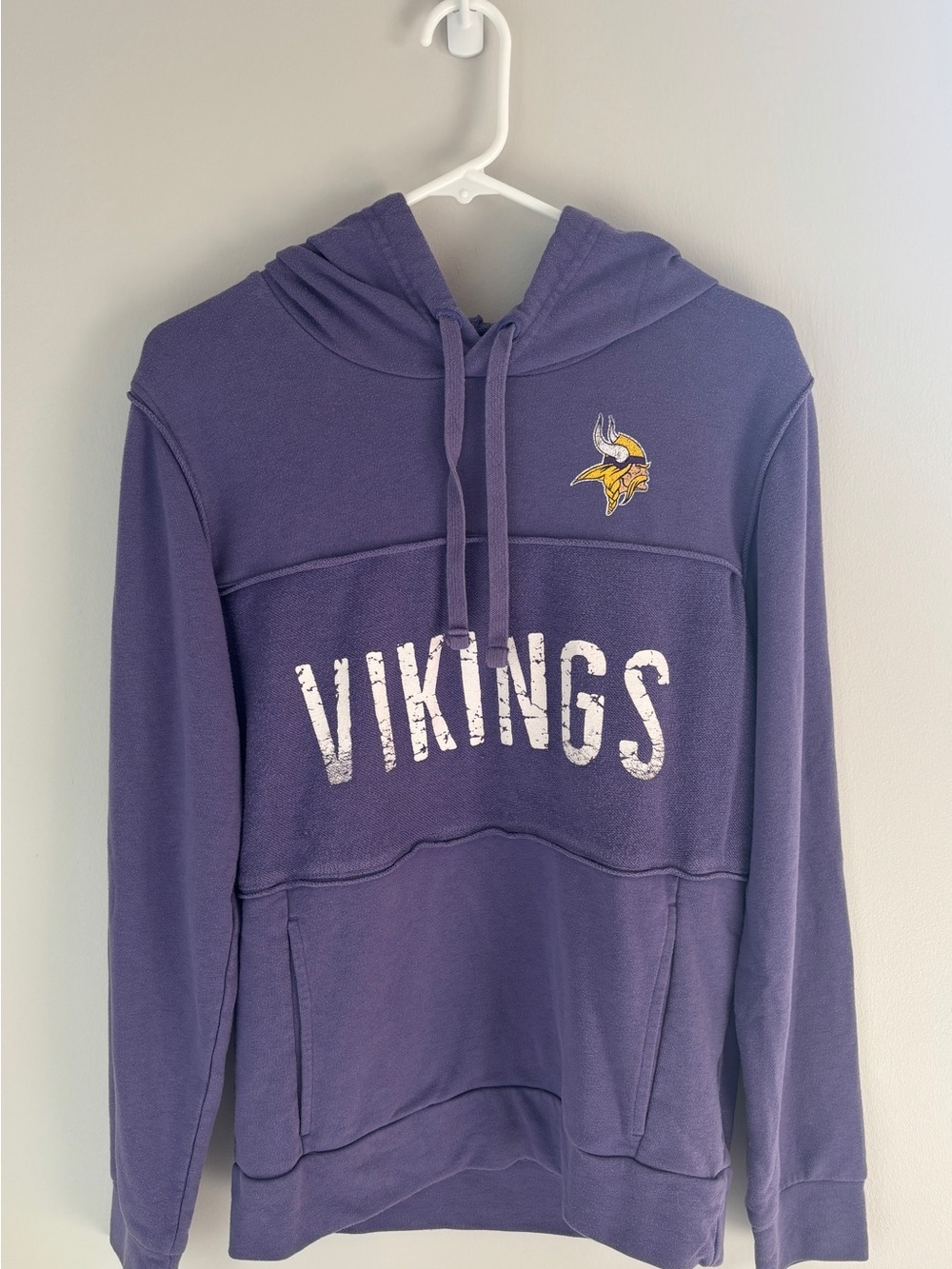 NFL Purple Vikings Hooded Sweatshirt